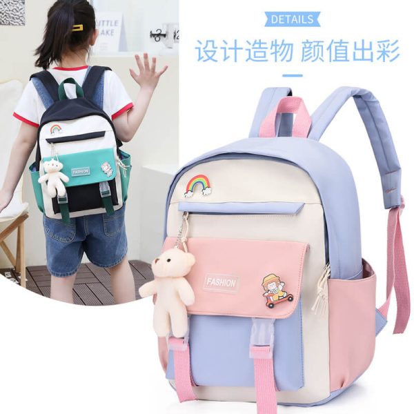 Product Details Of Super Korean Style Premium Quality School Bag For Children Boys Teenage (15)