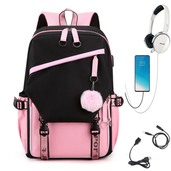 korean style backpack for teenage